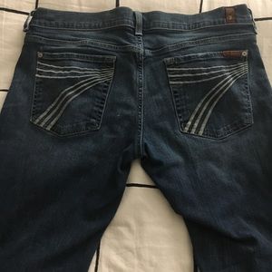 7 for All Mankind Wide Leg Jeans